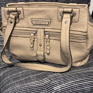 Rosetti Beige Shoulder Bag